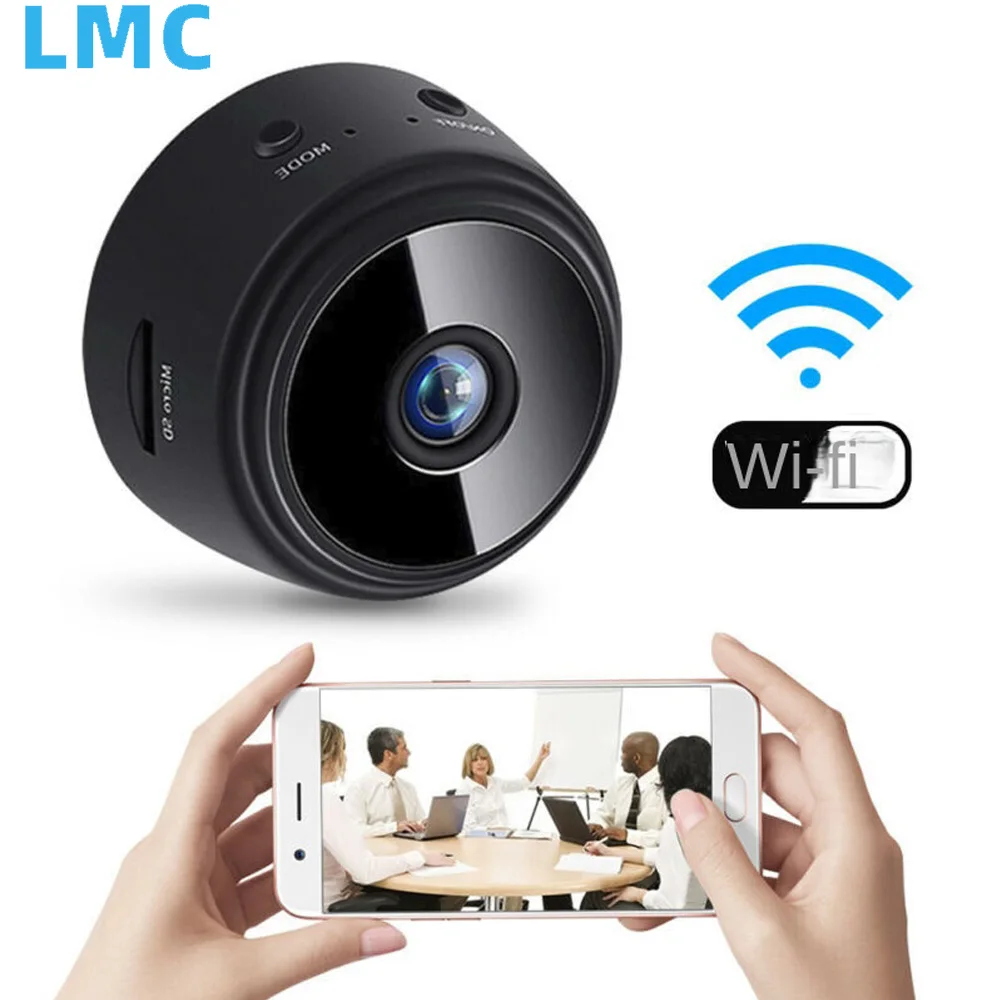 LMC A9 WiFi Мини-камера HD 1080p Беспроводной Видеомагнитофон Диктофон Камера мониторинга безопасности Умный Дом Для Младенцев Домашних животных