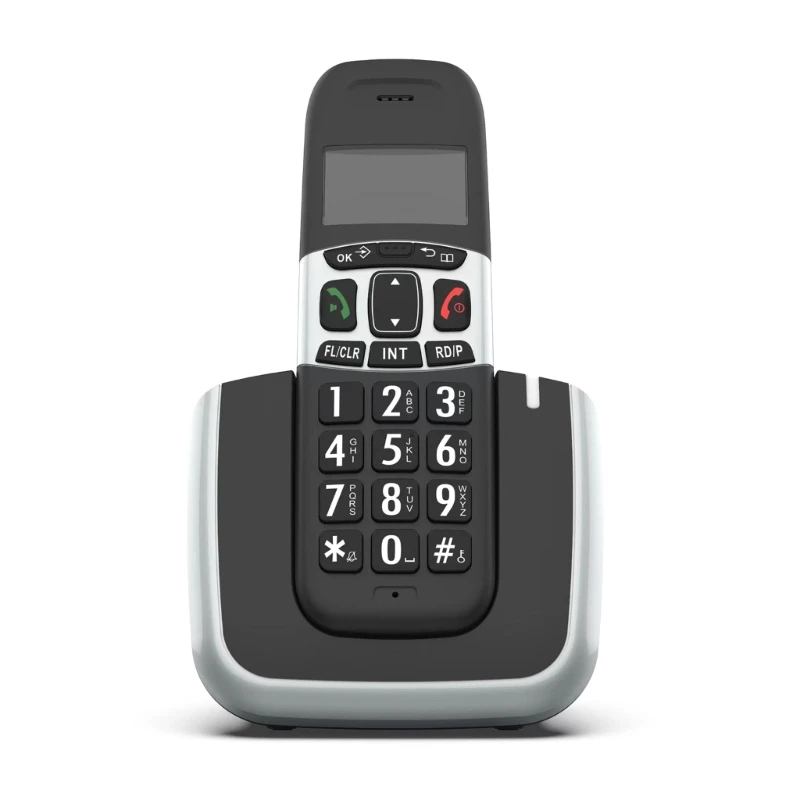 Настольный телефон D1004 с дисплеем вызывающего абонента, Стационарный настольный телефон, многоязычный L21D